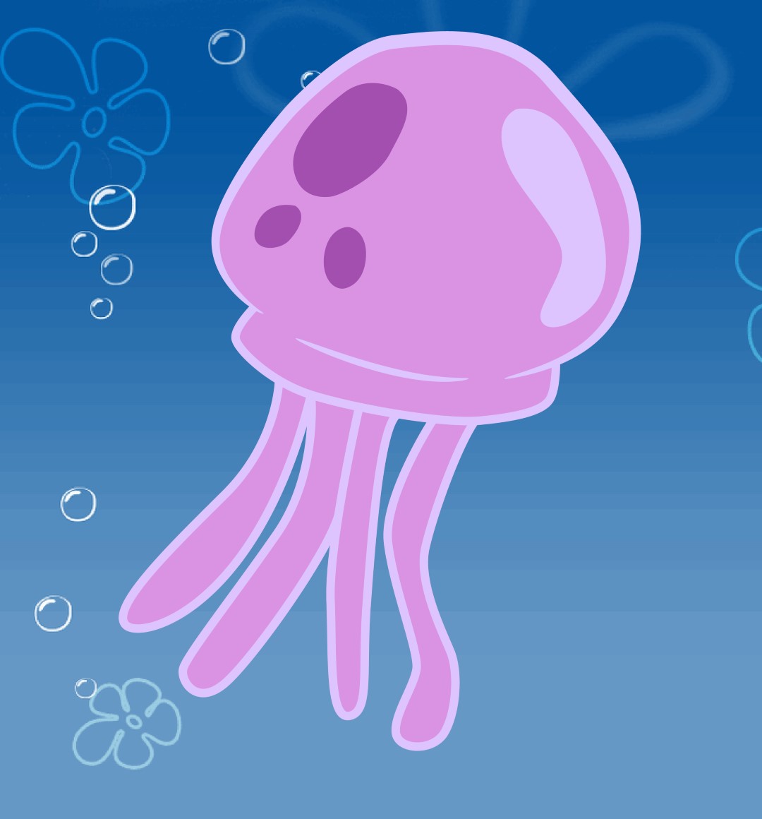 jellyfish spongebob coloring pages - photo #35